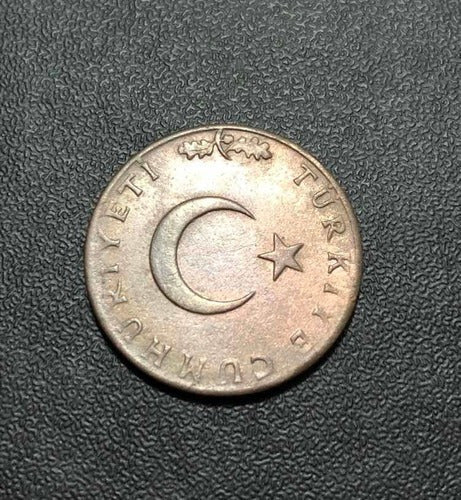 Moeda Antiga 1959 Turquia 10 Kurus