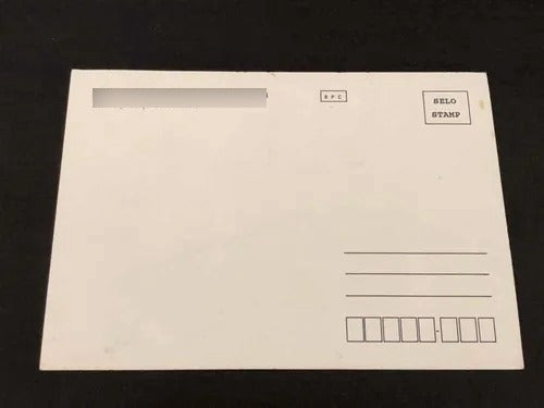 Cartão Postal Antigo Ayrton Senna Holambra