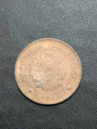 Moeda Antiga 1981 Argentina 1981 Bronze