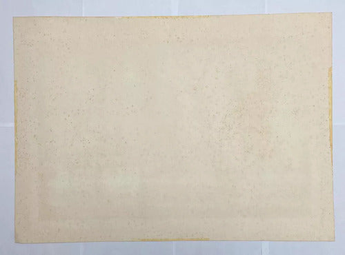 Quadro Gravura Antiga Paraty Rio De Janeiro Assinada N.godoy