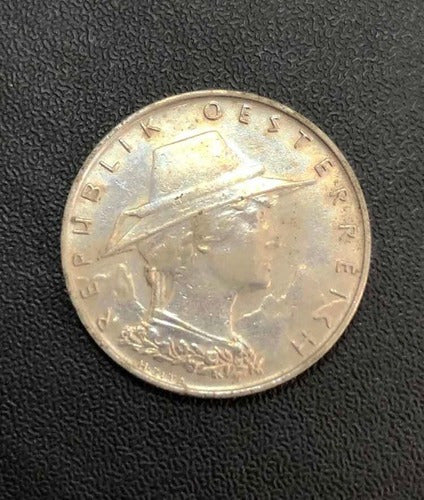 Moeda Antiga 1925 Austria 10 Groschen