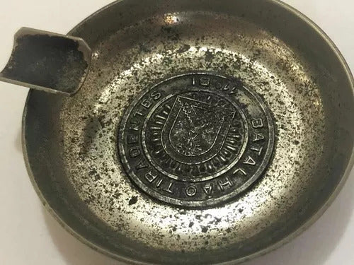 Lote Antigos Cinzeiros Cor Prata