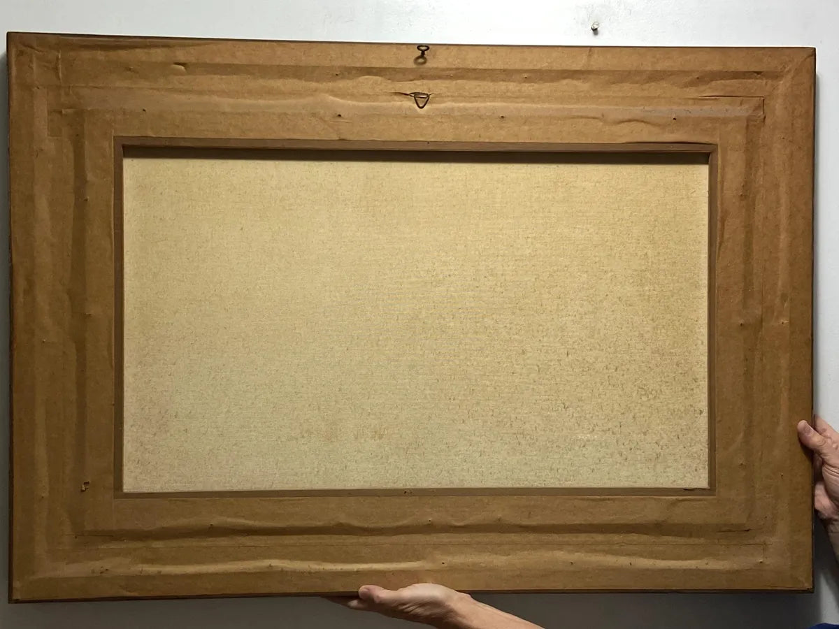 A. Meireles - Quadro Antigo Ost Natureza Morta com Peixes E Legumes