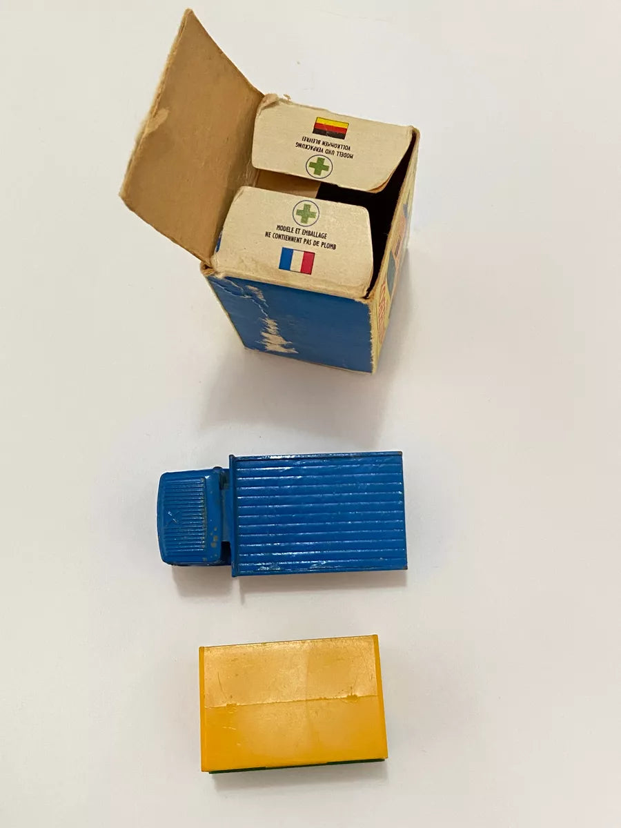 Rara Miniatura Carrinho Matchbox Truck No 60 Caminhão Amarelo