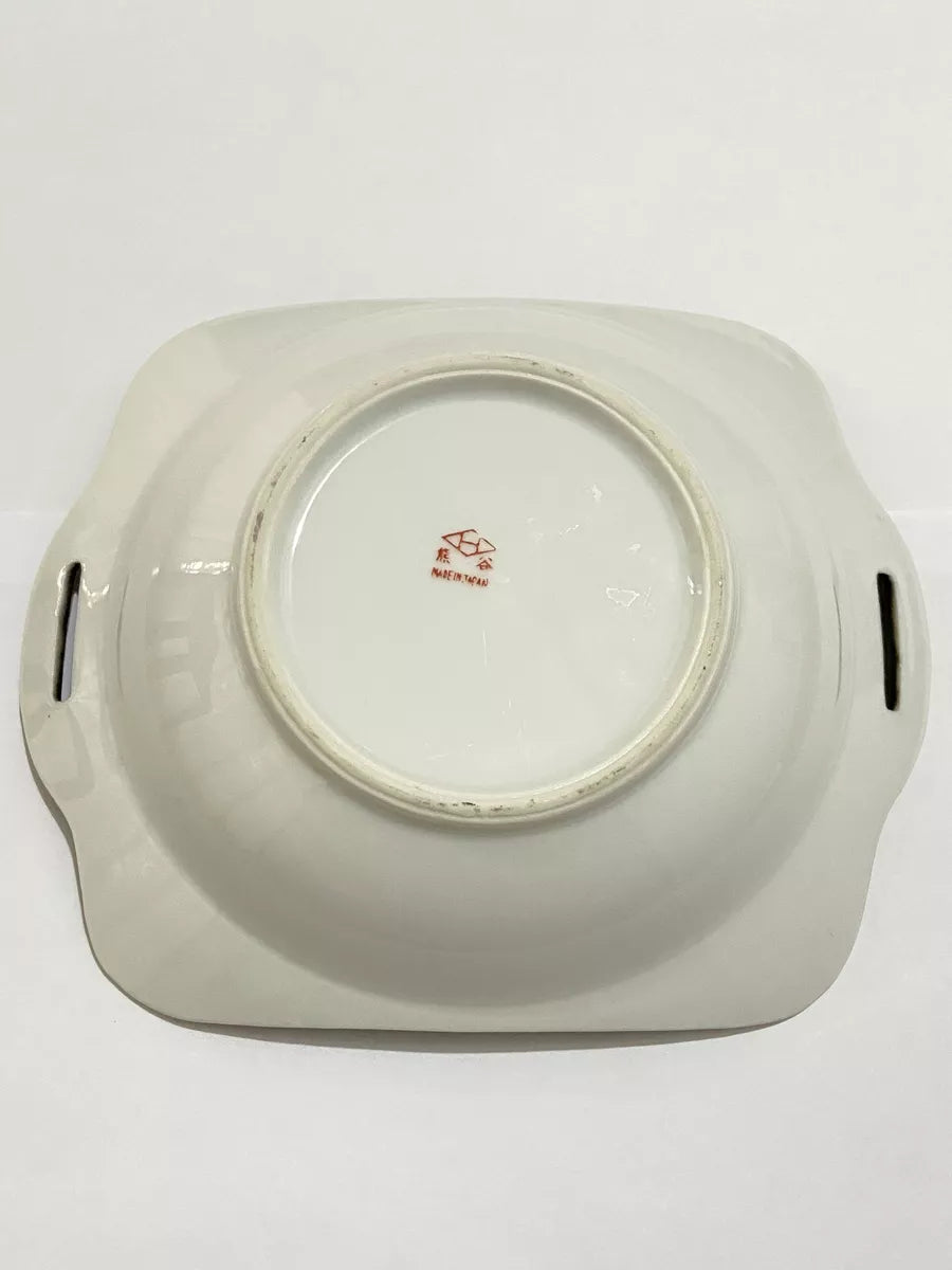 Bowl Covilhete Antigo Porcelana Japonesa Dragão Em Relevo