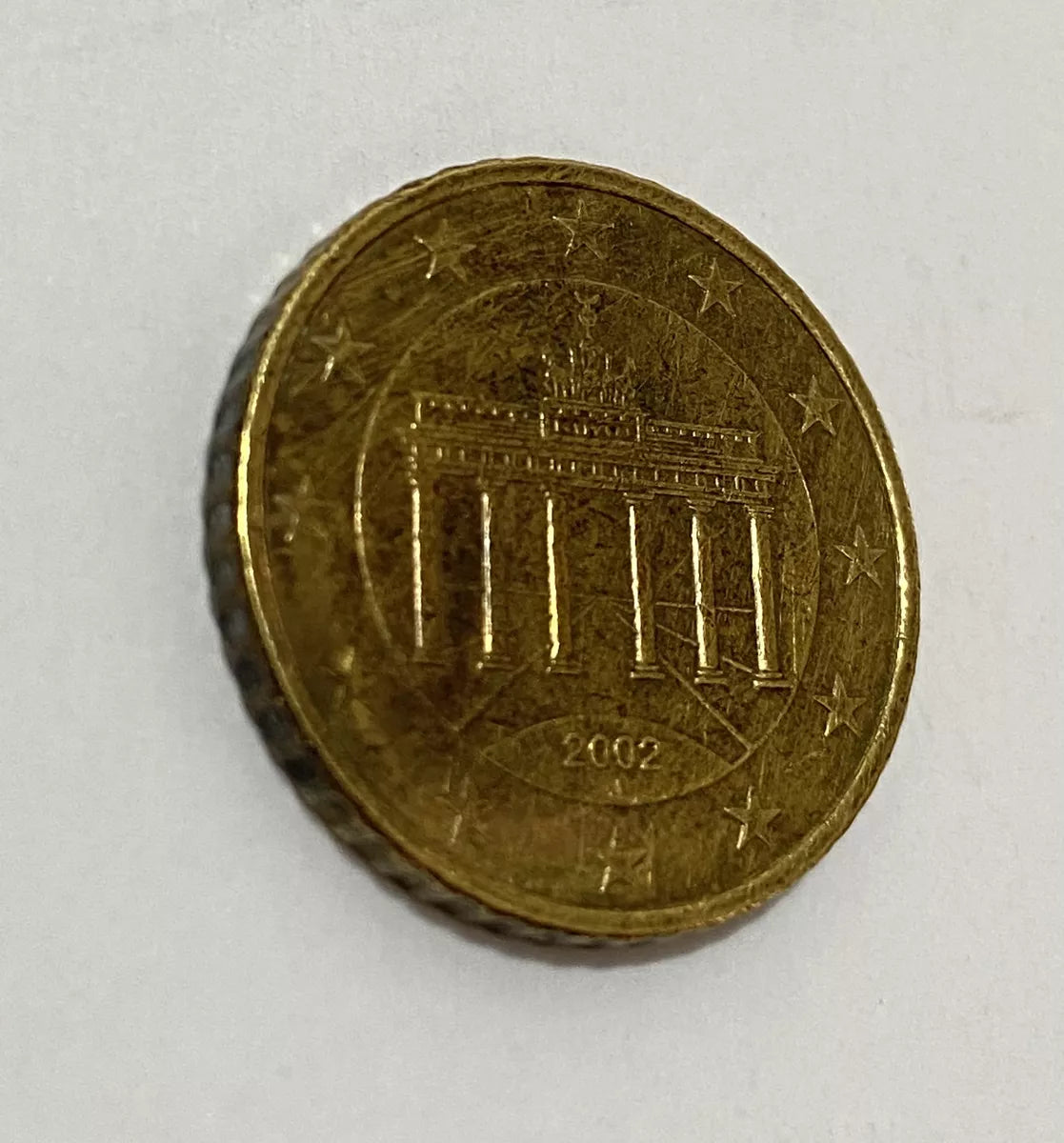 Moeda Antiga Alemanha 50 Euro Cent 2002