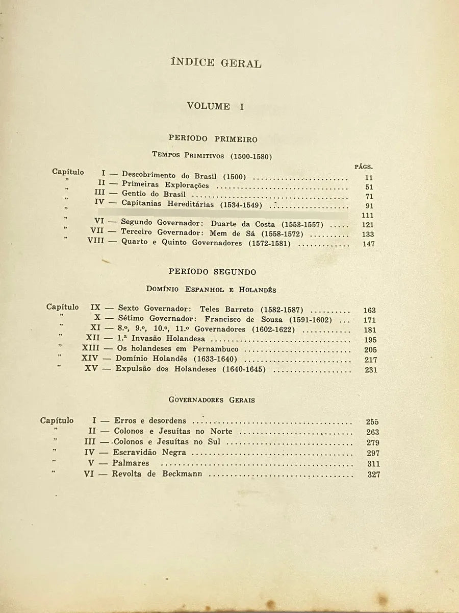 Coleção Livros História Do Brasil - Claudio M. Thomas (1967)