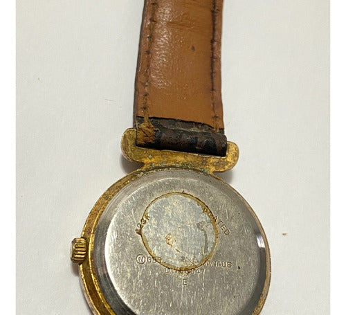 Relógio Antigo Dumont Quartz Dourado