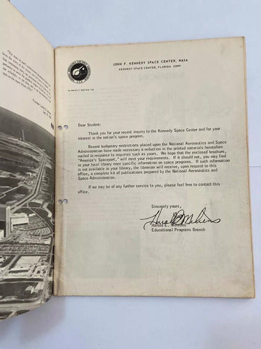 Livreto guia Antigo Nasa Kennedy Space Center