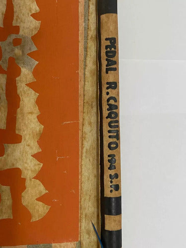 Antiga Rara Flâmula Santos Fc Futebol Clube Pelé Com Imagem