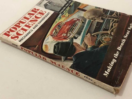 Revista Antiga De Automóveis 1950 Popular Science