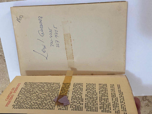 Antigo Livro Cartas Do Pequeno Principe