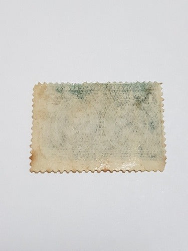 Selo Antigo Canada 1908 Quebec Tercentenary