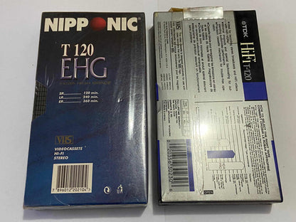 Fita Antiga Vhs Lacrada Virgem Nipponic E Tdk Hifi