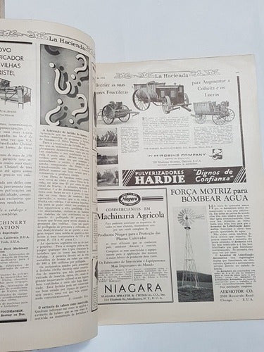 Revista Antiga La Hacienda Junho 1931, Nova York