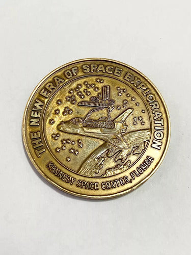 Medalha Comemorativa Nasa Ônibus Espacial Columbia Sts-3 82