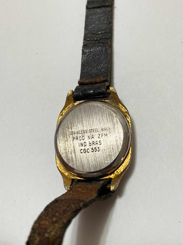 Relógio Antigo Leroy Dourado