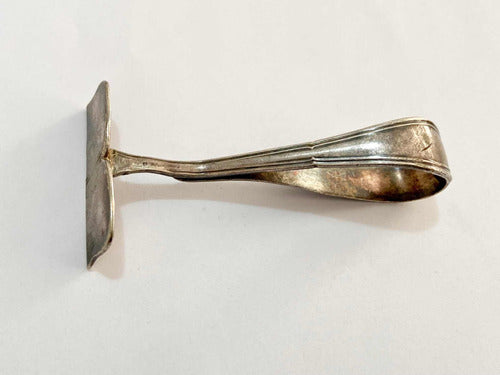 Antigo Raspador Talher Pazinha Cor Prata