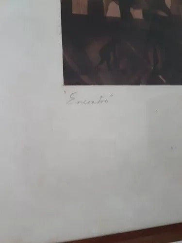 Quadro Antigo - Litografia Bernardo Cid