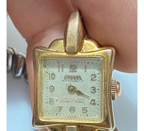 Relógio Antigo Omodox Antimagnetic First Class Ancre 17rubis