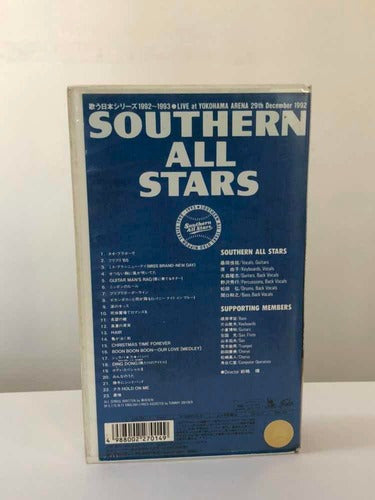 Antiga Vhs Southern All Stars The Singing Japão Series 1992