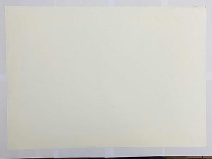 Quadro Gravura Antiga Árvore Da Vida Colorida E Assinada