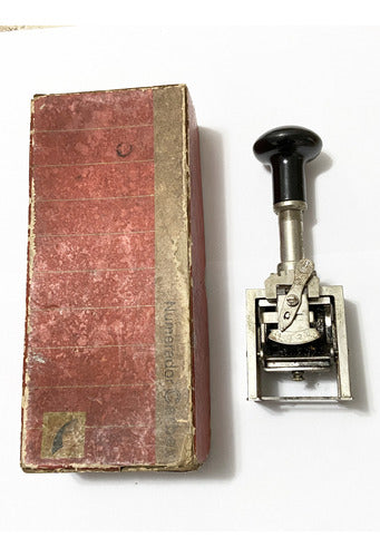 Carimbo Numerador Carbex Com Caixa Original