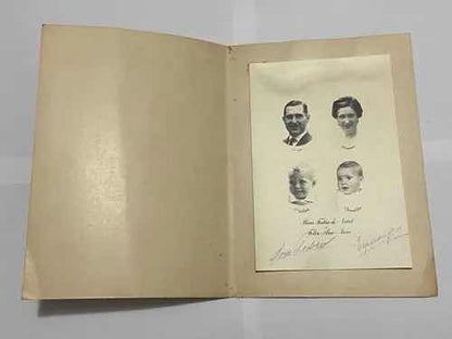 Antigos Cartões Com Mensagens Ass Por Dom Pedro De O E Braga