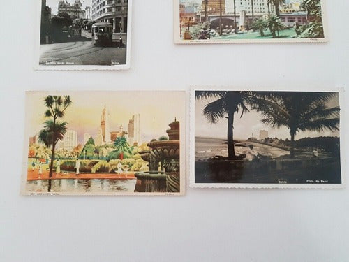 Cartões Postais Antigos De São Paulo - Bahia - Parana