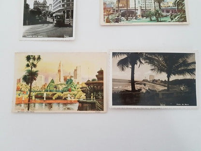 Cartões Postais Antigos De São Paulo - Bahia - Parana