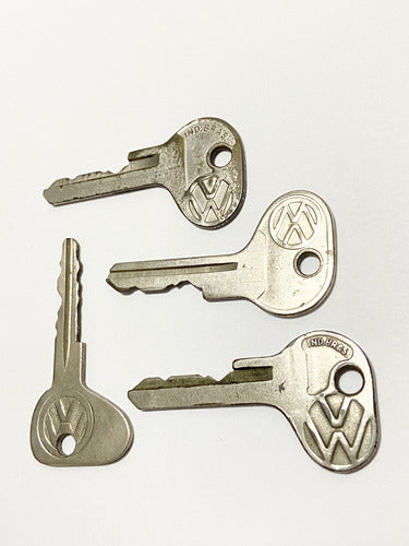 Chaves Antigas Volkswagen Lote 4 Fusca Kombi Brasilia