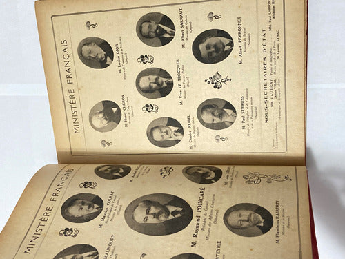 Antigo Livro Almanaque Vermot 1924 Paris