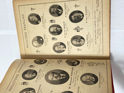 Antigo Livro Almanaque Vermot 1924 Paris