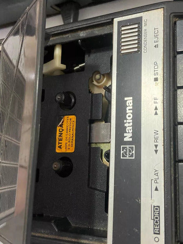 Gravador Radio Antigo National
