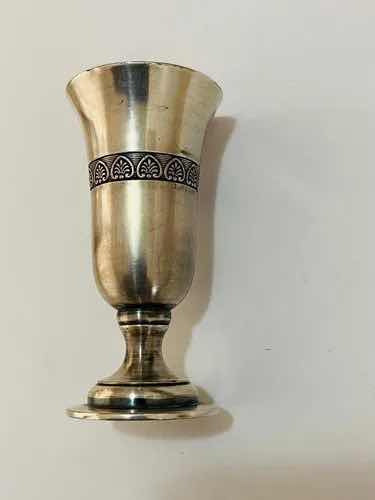 Antigo Castiçal Porta Vela Prata Marca Christofle