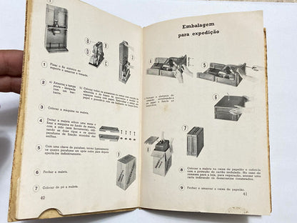 Manual Máquina De Costura Antiga Elna