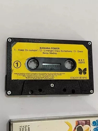 Fita Cassete K7 Banana Power - Disco Antiga