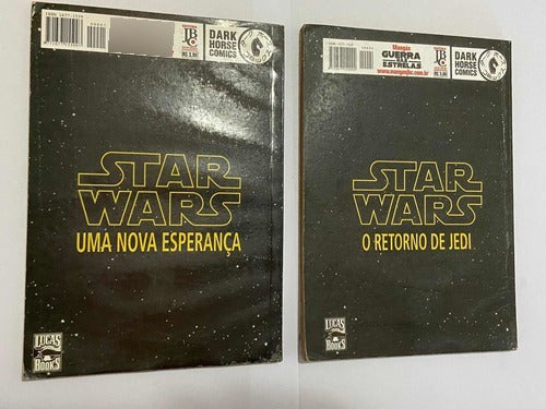 Antigo Gibi Mangá Star Wars - Lote 2