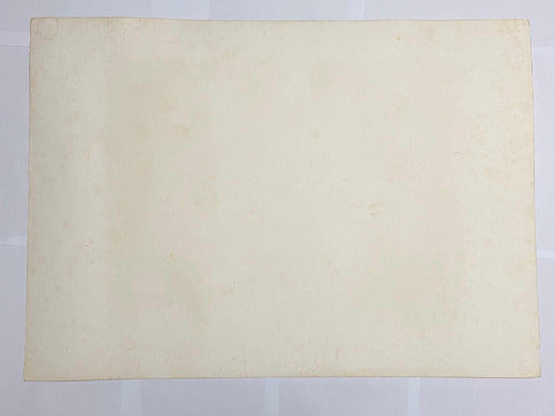 Quadro Gravura Antiga Palhaço Assinada E Numerada