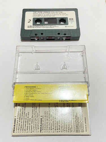 Antiga Fita Cassete K7 The John Lennon Collection Emi Music