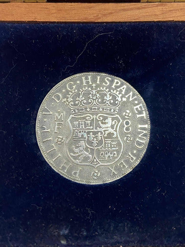 Antiga Replica Moeda Mexico 8 Ocho Reales