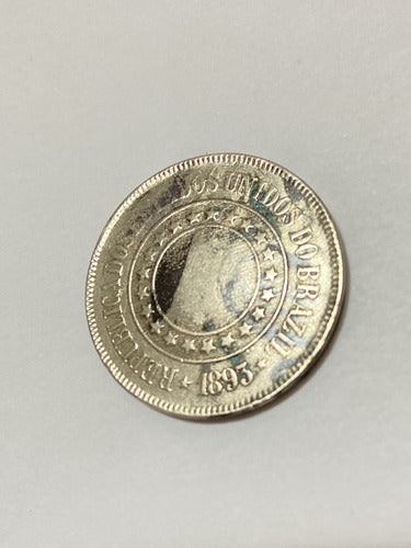 Moeda Antiga 200 Réis 1893