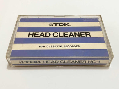 Fita Cassete K7 Antiga De Limpeza Tdk Head Cleaner