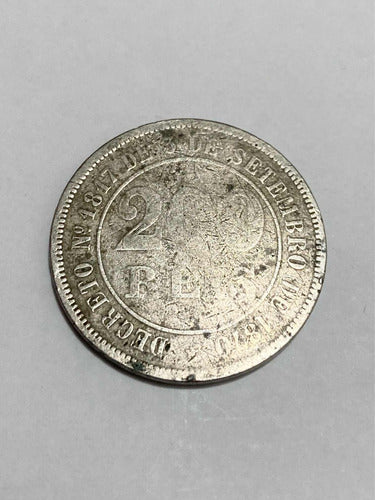 Antiga Moeda 200 Reis 77