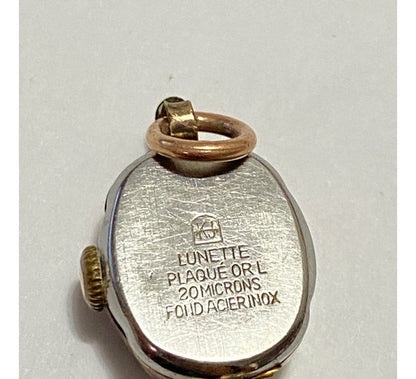 Relógio Antigo Dalva 17 Rubis Plaquer Ouro 20 Microns