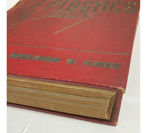 Livro Antigo Catálogo De Plásticos -  A Enciclopédia 1945