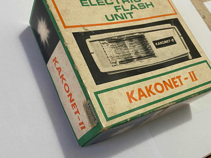Flash Eletronico Antigo Japones Kakonet Camera Antiga