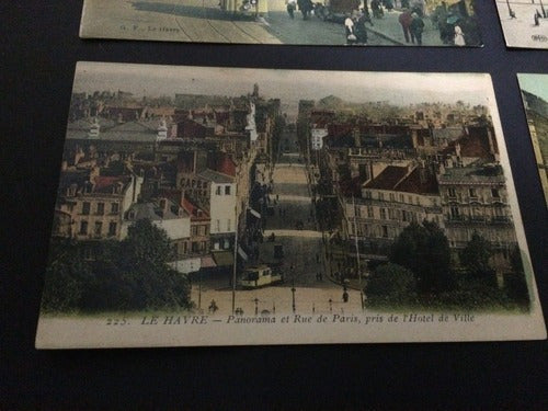 Cartões Postais Antigos Coloridos Le Havre França