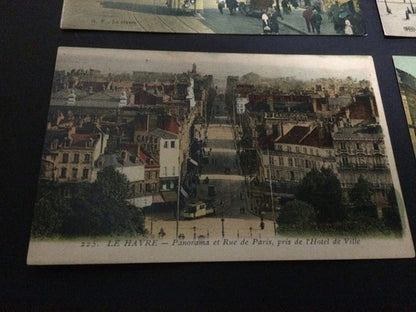 Cartões Postais Antigos Coloridos Le Havre França