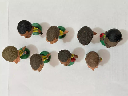 Coleção Bonecos Antigos Coca Cola Mini Craque Brasil Copa 98